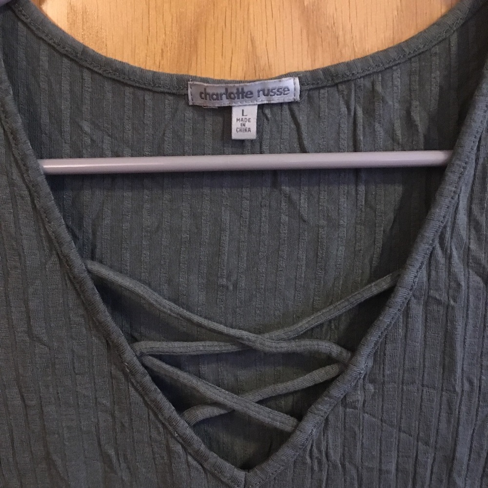 Grey-Blue Top